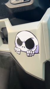 Skull Sticker for Motorcycle Stickers Waterproof Decals Dead Bone Gothic Skeleton Motor Vinyl Decal