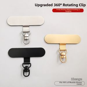 ZHENGEGE | Swivel Metal Clamp Ultra-thin Does Not Affect Charging Durable Mobile Phone Strap
