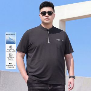 ZATUWOF | New Business Style Slim-Fit Large Size Short Sleeve Polo Shirt for Summer