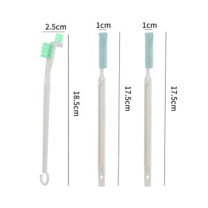 Cup Lid Gap Cleaning Brush Multi-Functional Insulation Bottle Cap Nipple Cleaning Small Brush Lunch Box Rubber Gasket Dust Remover