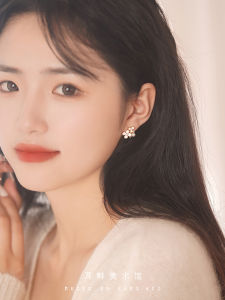 A Pearl Earrings Lost One Earring Mori Style Niche Design Unique Earrings French Entry Lux Classic Style Women