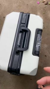 Vali Khung Nhôm Cao Cấp đa năng chống va đập - cổng sạc USB - mặt phẳng - phong cách đơn giản hiện đại Size 20/24