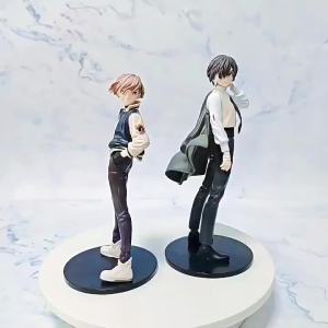 Bandai | Japanese Anime Bungou Stray Dogs 22cm Dazai Osamu Nakahara Chuuya Figure PVC Collection Model Desktop Decor Peripheral Gift Toys