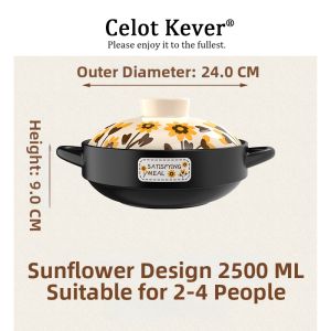 Home Use High-temperature Resistant Pot Clay Pot