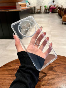 Huawei Mate70 pro Liquid Silicone Phone Case Full Cover Transparent Mens New Model Anti-Fall Thin Straight Edge Frame