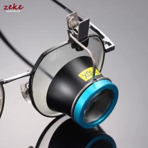 5X 10X 20X Clip-On Eye Loupe Eyeglass Magnifier Magnifying Lens Portable Eyepiece Process Operation Watchmakers Repair Tool