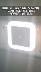 Lampu Hias Kamar Dinding Lampu Lorong Kamar LED Lampu Dekorasi Sesor Cahaya Nyala Otomatis
