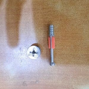 Mini Fix Set Screw Steel for Cabinet Making Fittings (20 pieces)