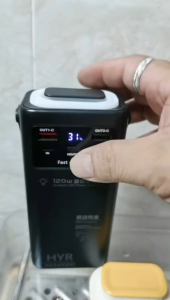 Sạc dự phòng 50000mAh chính hãng có đèn LED 120W sạc nhanh pin dự phòng dung lượng lớn cho Android Apple