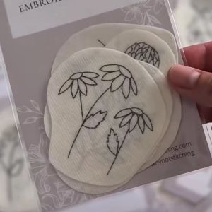 Nghệ Thuật Thêu Thủ Công DIY Dán Tự Dính Có Thể Tan Trong Nước Với Video Hướng Dẫn Từ Trung Quốc Đại Lục