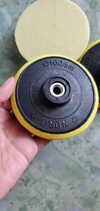 Đế dán nhám/đế chà nhám nhựa 100mm (1 cái)