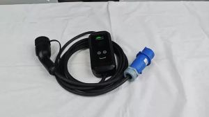 Kolanky 32A 7.2KW Portable EV Charger Type2/GBT IEC62196-2 Electric Vehicle Charger EVSE Charging Cable APP Control Home Charge