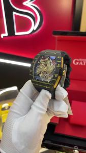 BONEST GATTI | BONEST GATTI Mechanical Movement  Wristwatch Carbon Fiber Watchcase material Luminous Great Wall Dial Watches For Men