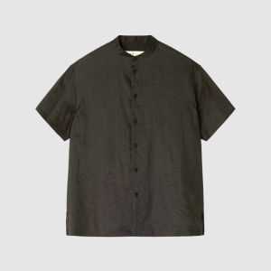 Icicle Mens Short Sleeve Shirt Standard Fit Fashion Urban Style Summer Cotton Linen Flat Weave Fabric Casual Style