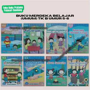 Paket Majalah Paud Umum Kurikulum Merdeka TK B Umur 5-6 Tahun (Isi 8 Buku)