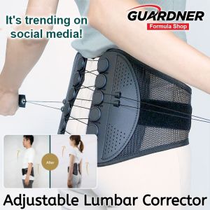 【Yoraku Belt】Lumbar Corrector Back Support Belt Spine Support Humpback Spinal Alignmen
