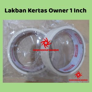 Lakban Kertas 1 Inch Masking Tape 2.5CM
