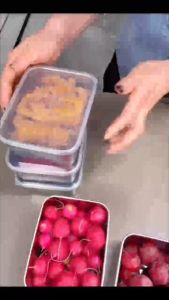 Hộp Lạnh Inox 304 Có Nắp Đựng Tiện Lợi Size 135x105x55Cm