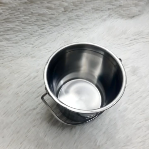 HEAVY DUTY STAINLESS STEEL ICE BUCKET W/FREE ICE TONG /WINE BEER COOLER/CHAMPAGNE COOLER BUCKET TONY
