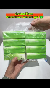 Portable Pack Tissue Paper 8packs /Carry Student Office Tissue Paper