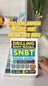 BUKU SNBT 2024 DRILLING 1001 SOAL SNBT MATEMATIKA DAN BAHASA INGGRIS 2025 LEVEL HOTS