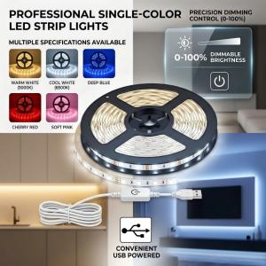 DC5V USB SMD2835 Motion Sensor LED Strip Dimming Flexible Tape with Adhesive Back for TV Backlight Staircase Home Decor Lighting