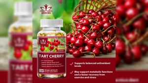 SNGHWE Tart Cherry Extract Capsules Potent Vegan formula Healthy Uric Acid Levels Stiff JointMuscle Recovery Support Healthy Sleep Cycle with Melatonin and Proanthocyanidins