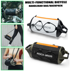 RockBros | PortableBike Top Tube Frame Bag Shoulder Bags Bicycle Front Portable Handlebar bag 2.4L Bicycle Expand both sides tool bag
