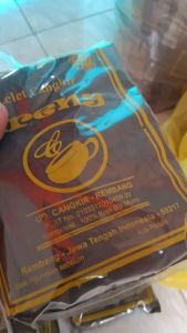 KOPI LELET CANGKIR IRENG 250 gr / Kopi lelet cangkir varian Ireng Hitam Robusta Coffee