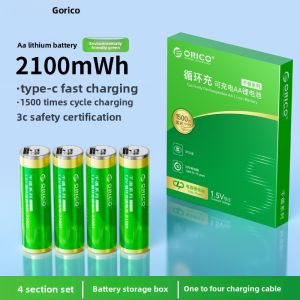 High Capacity Rechargeable Batteries for Mice Toys RC Cars Fans Smart Locks ORICO