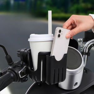 2 in 1 Phone and Cup Holder for Bicycle Electric Bike Baby Stroller Universal Bottle Rack for Kids Cart