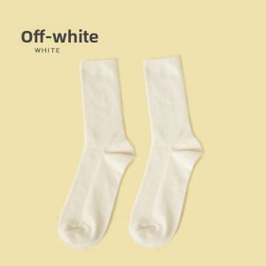 aiwuge | Gender-Neutral Dance Socks for Chinese Dance Practice Mid-Calf Socks with Anti-Slip Bottom for Childrens Ballet and Yoga