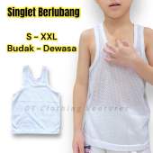 [S-XXL] Kids & Men White Singlet Singlet School/Inner /Casual Wear