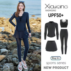 Womens Wetsuit Free Deep Diving Long Sleeve Suit Sun Protection Surfing Clothes Quick Dry Jellyfish Suit Separate Design