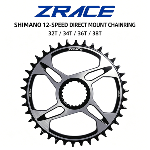 ZRACE 12s Chainrings for SHIMANO Direct Mount Crank 32T/34T/36T/38，7075AL FC-M9100 FC-M8100 FC-M7100SM-CRM95 SM-CRM85 SM-CRM7