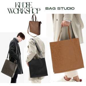 Túi tote Da cho Nam xách tay đeo chéo totte công sở đi học đi làm cỡ lớn vừa A4 chất siêu đẹp KINDEE