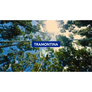 Tramontina LYF Nature Green Aluminum Deep Frying Pan 20cm with Interior and Exterior Nonstick Coating