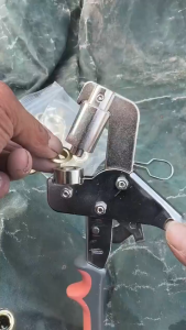 Kìm bấm bạt 10mm chuyên dụng Kèm 100 Khoen – Dụng cụ bấm khoen nhanh đẹp chắc chắn giao ĐỤC 10mm