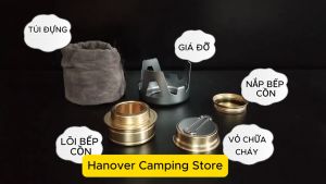 Bếp Cồn Dã Ngoại Camping Picnic Tiện Lợi Nhỏ Gọn - Saigon Outdoor
