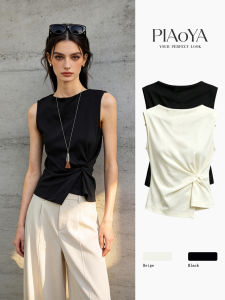 PIAOYA | Stylish Slim Fit Sleeveless T-Shirt