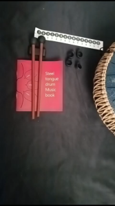 Drum Tongue Mini Handpan Perkusi 15 Nada Tone 12 Inch