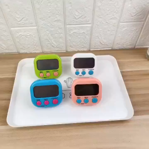 【✅SG stock】Digital Kitchen Timer LCD Egg Cooking Baking Timer Magnetic Counter count Down With Back Stand
