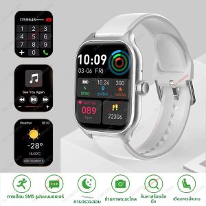สมาร์ทวอท์ช GTS ผู้ชายผู้หญิง 2.01 Full Touch Screen กีฬาฟิตเนสนาฬิกาบลูทูธโทรศัพท์ Android Digital Multidial Smartwatch