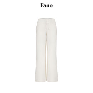 Fano | Quần Nữ Dài Xòe Cao Thắt Eo Mềm Mại
