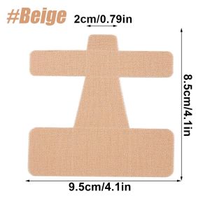 10PCS Precut Bunion Corrector Tape - Big Toe Support for Hallux Valgus Breathable Hypoallergenic Kinesiology Tape for Men Women