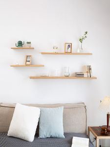 YANPU | Kệ Treo Tường Minimalist Gỗ Cứng
