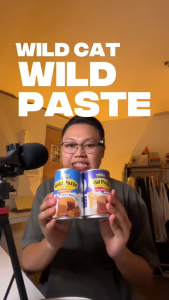 Wild Cat Premium Cat Wet Food Wild Paste Can Organic Cat Wet Food Meal Topper Wet Food Paste