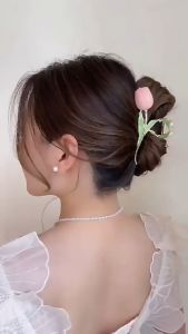 CeeJay กิ๊บเก็บผม ทรงดอกไม้ แฟชั่นสไตล์สาวเกาหลี hair clip