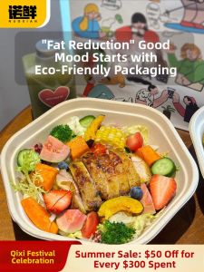 NUOXIAN | Light Diet Meal Container Paper 6-Sided