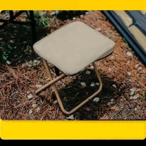 Lipat Mini Camping Stool Aluminium Foldable Mini Camping Stool Aluminium Picnic Fishing Folding Chair Kerusi Bangku Kecil
